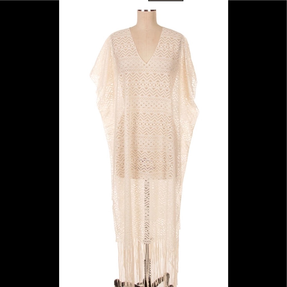 Boho Poncho Maxi Top